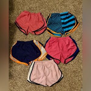 Women’s Nike dri-fit shorts pack of 5